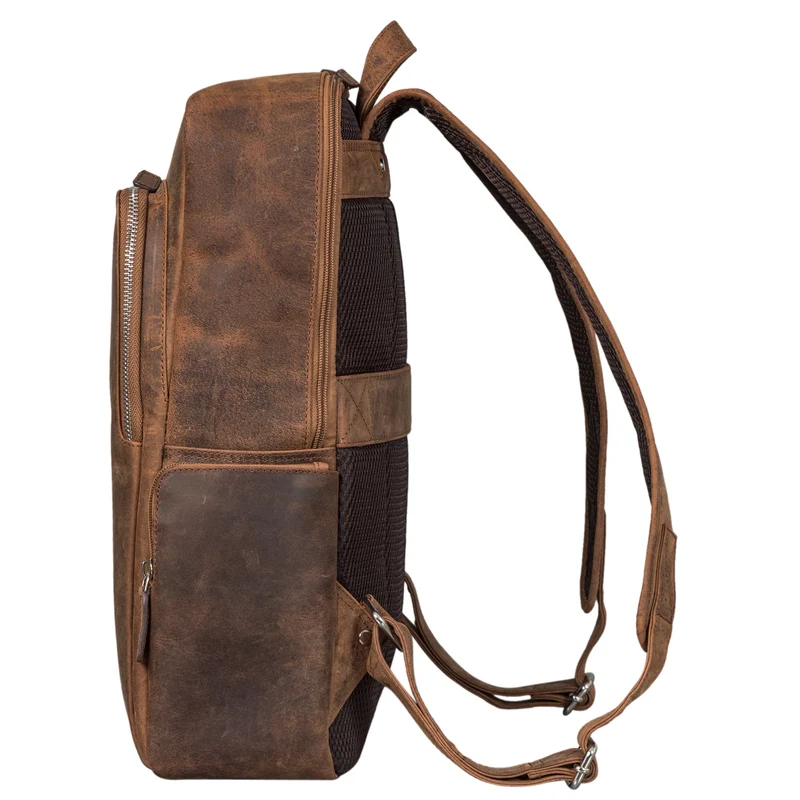"Ocean" Moderner Laptop Rucksack Leder