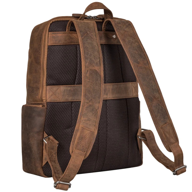 "Ocean" Moderner Laptop Rucksack Leder
