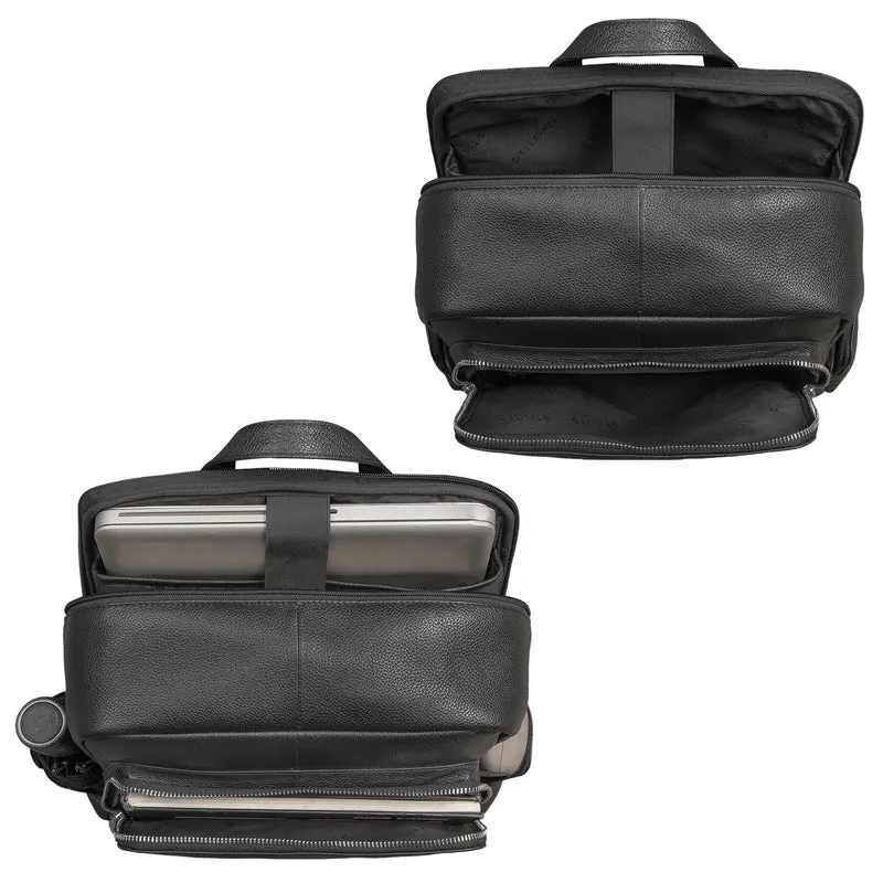 "Ocean" Moderner Laptop Rucksack Leder