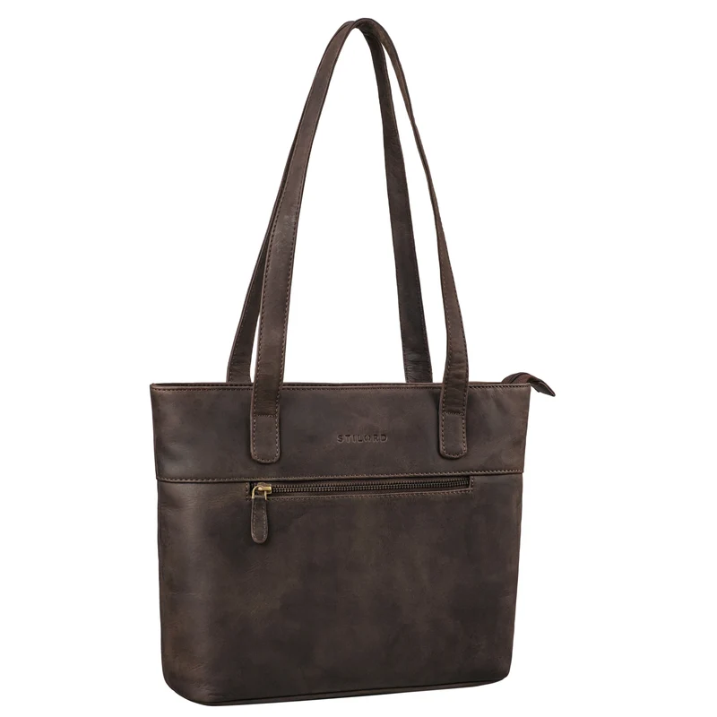 "Aveline" Shopper Damen Handtasche Klein Leder