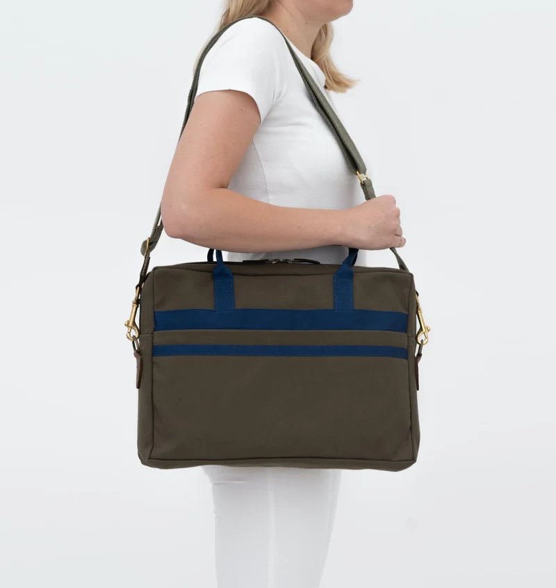 Businesstasche -M- GREEN RIPS navy