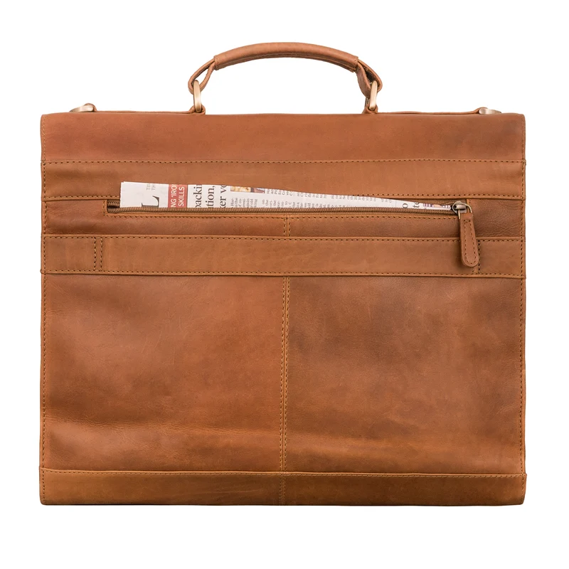 "Ludger" Leder Laptoptasche 15,6 Zoll