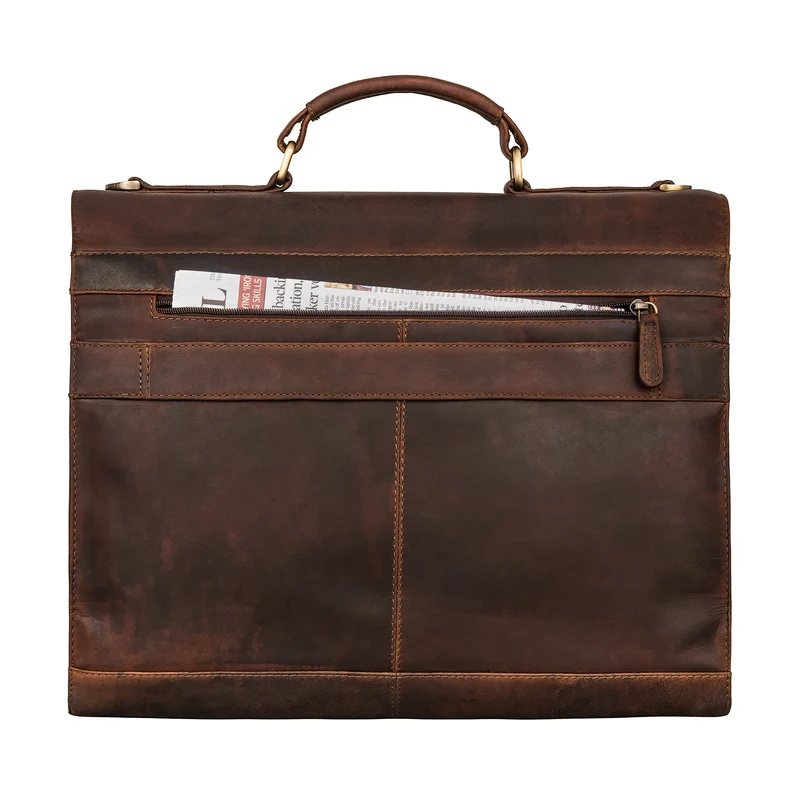"Ludger" Leder Laptoptasche 15,6 Zoll