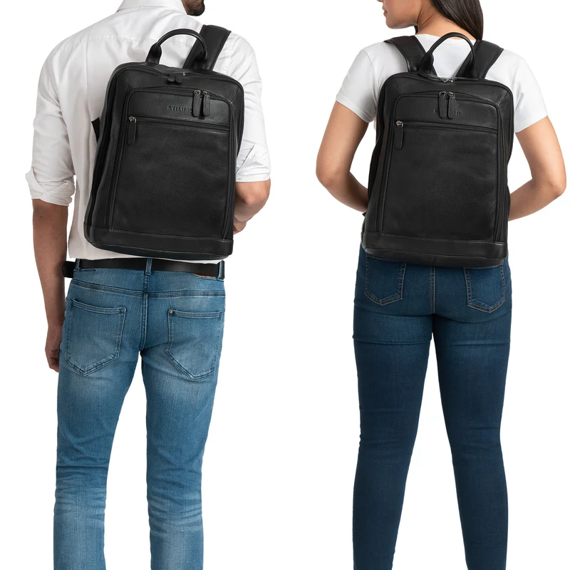 B-WARE "Watson" Laptop Rucksack 15.6 Zoll Leder