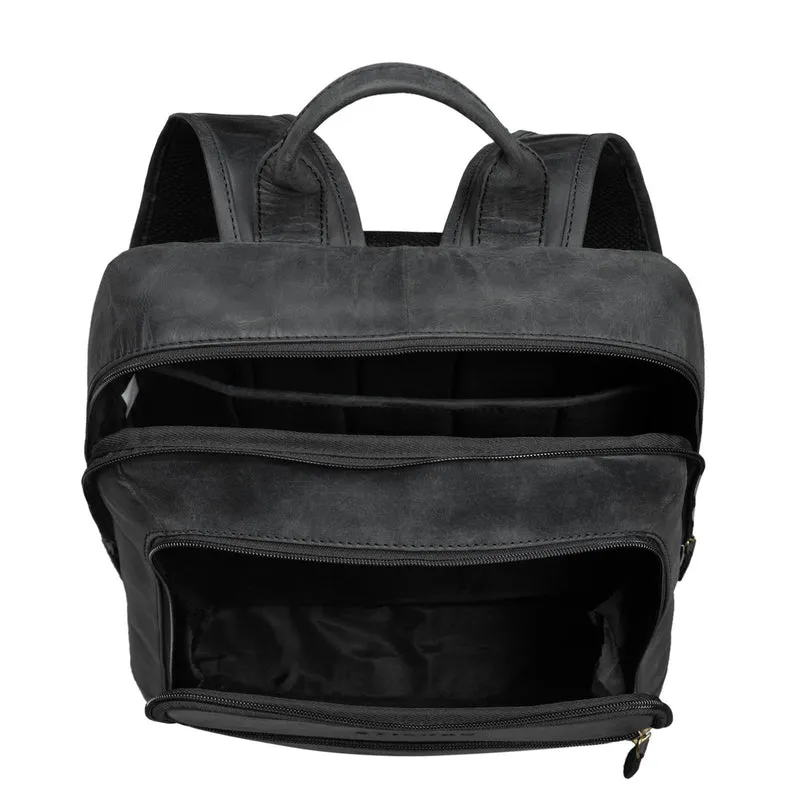 B-WARE "Watson" Laptop Rucksack 15.6 Zoll Leder