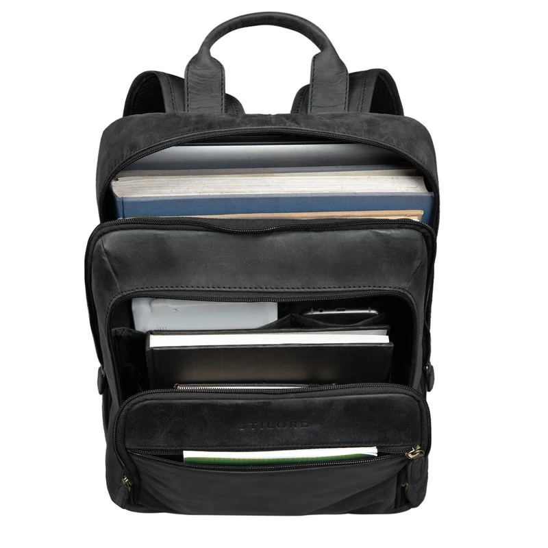 B-WARE "Watson" Laptop Rucksack 15.6 Zoll Leder