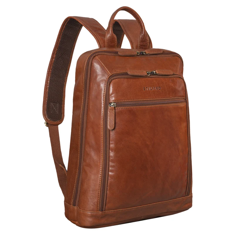B-WARE "Watson" Laptop Rucksack 15.6 Zoll Leder