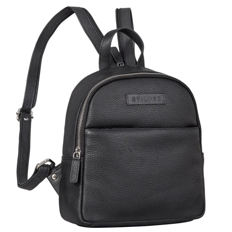 "Elonora" Vintage Leder Rucksack Tasche 2 in 1 Damen