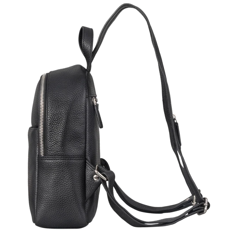 "Elonora" Vintage Leder Rucksack Tasche 2 in 1 Damen