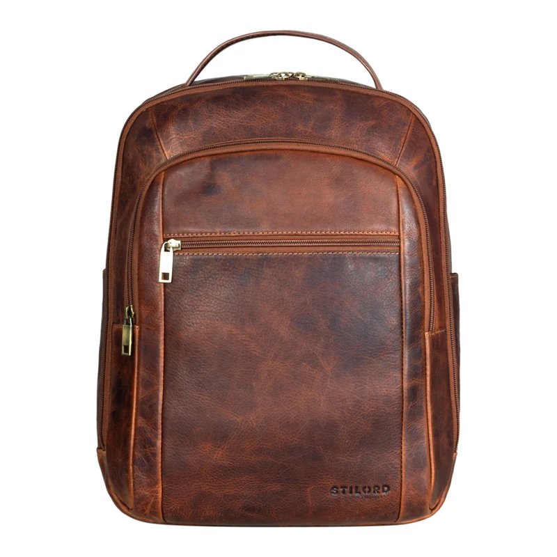 B-WARE "Floyd" Laptop-Rucksack 16 Zoll Leder