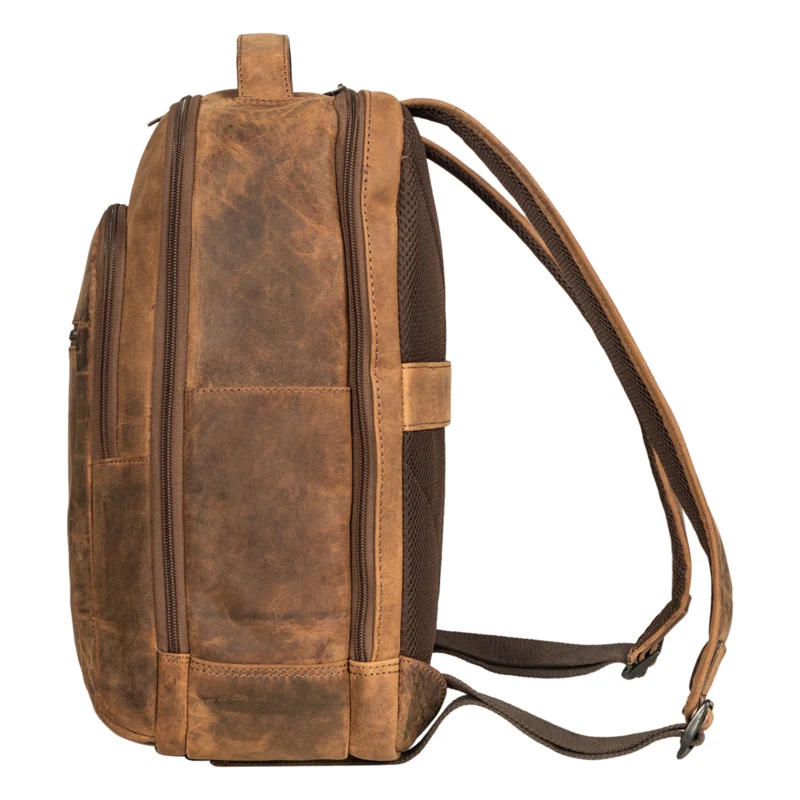 B-WARE "Floyd" Laptop-Rucksack 16 Zoll Leder