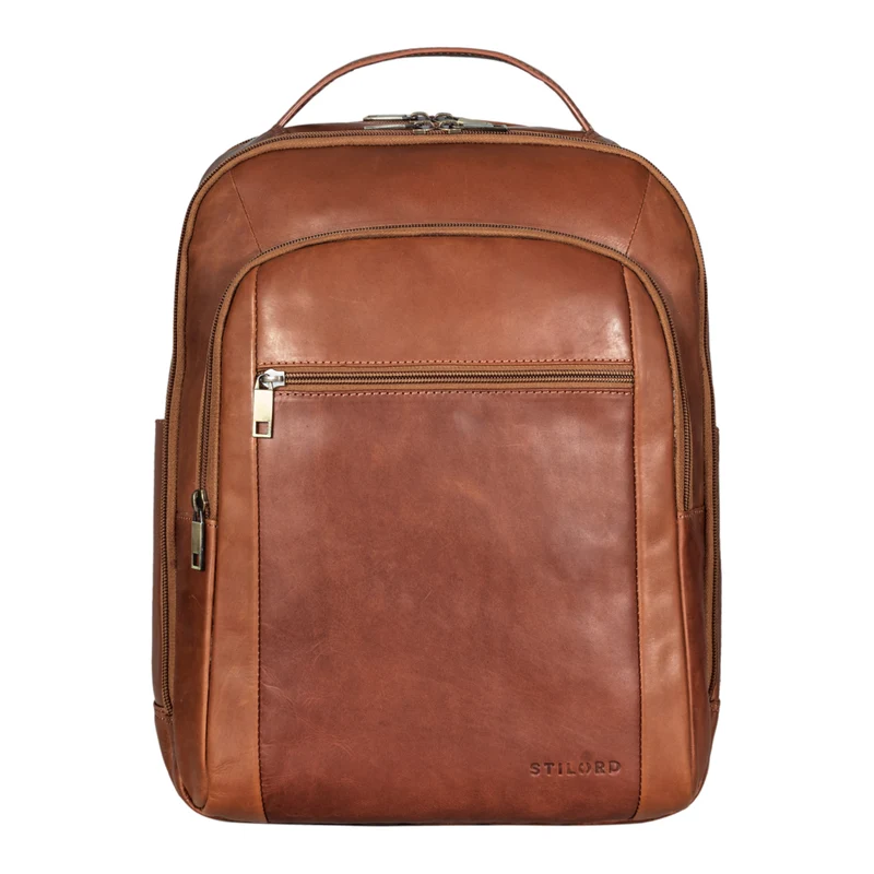 B-WARE "Floyd" Laptop-Rucksack 16 Zoll Leder