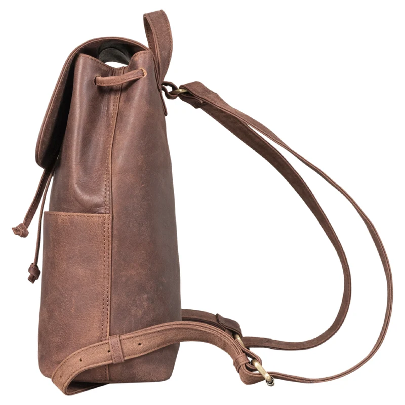 "Effi" Eleganter Rucksack Damen Klein Leder