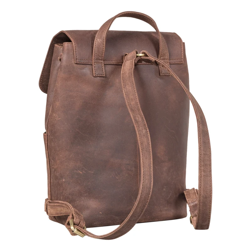 "Effi" Eleganter Rucksack Damen Klein Leder