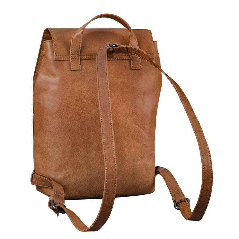 "Effi" Eleganter Rucksack Damen Klein Leder