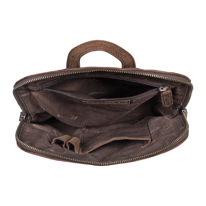 "Marlene" Leder Rucksack Damen Elegant