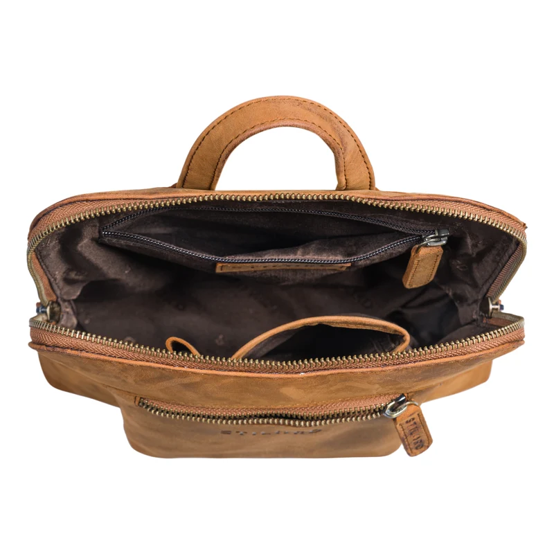 "Marlene" Leder Rucksack Damen Elegant