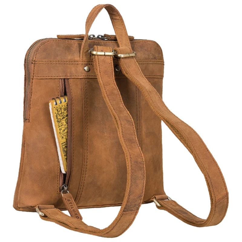 "Marlene" Leder Rucksack Damen Elegant
