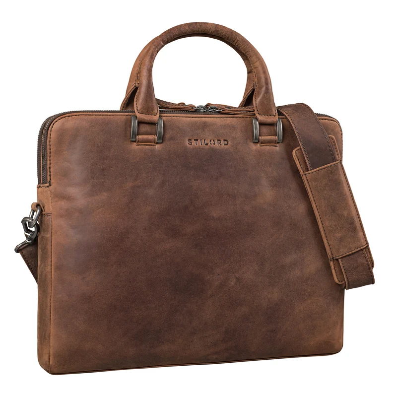 "Jill" Businesstasche Leder Damen Laptop
