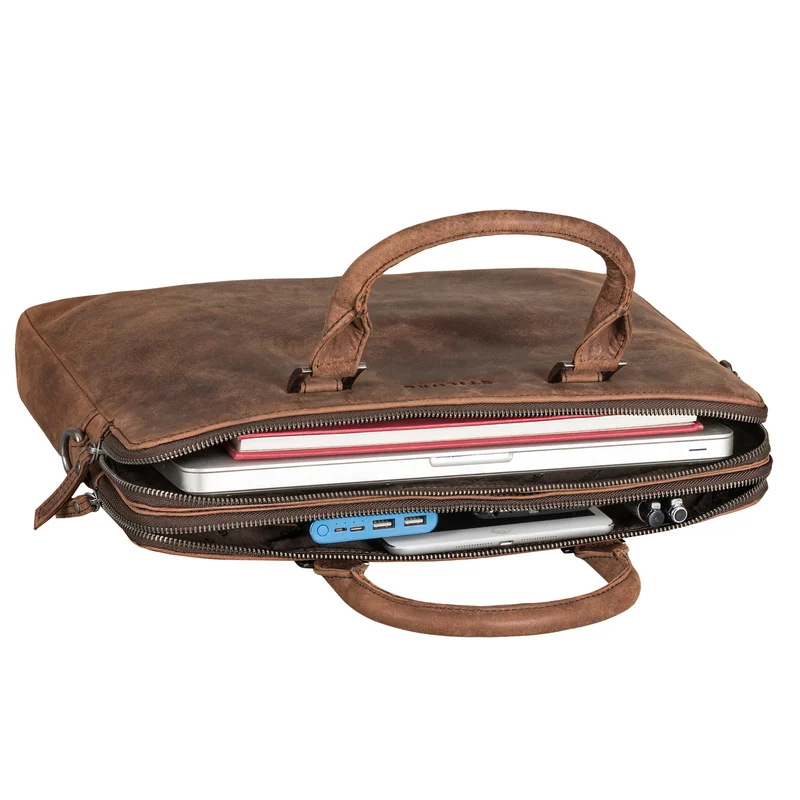 "Jill" Businesstasche Leder Damen Laptop