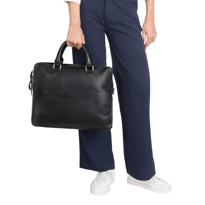 "Jill" Businesstasche Leder Damen Laptop