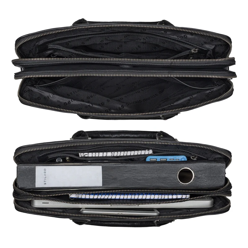 "Jill" Businesstasche Leder Damen Laptop
