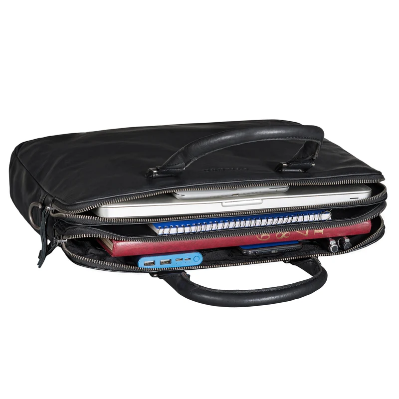 "Jill" Businesstasche Leder Damen Laptop