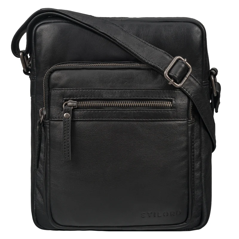"Ringo" Leder Umhängetasche Herren Schultertasche