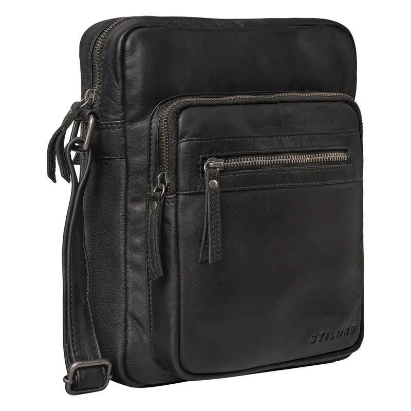 "Ringo" Leder Umhängetasche Herren Schultertasche