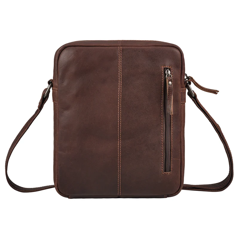 "Ringo" Leder Umhängetasche Herren Schultertasche