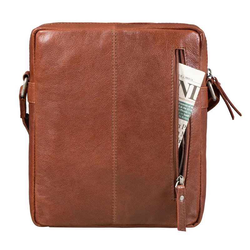 "Ringo" Leder Umhängetasche Herren Schultertasche