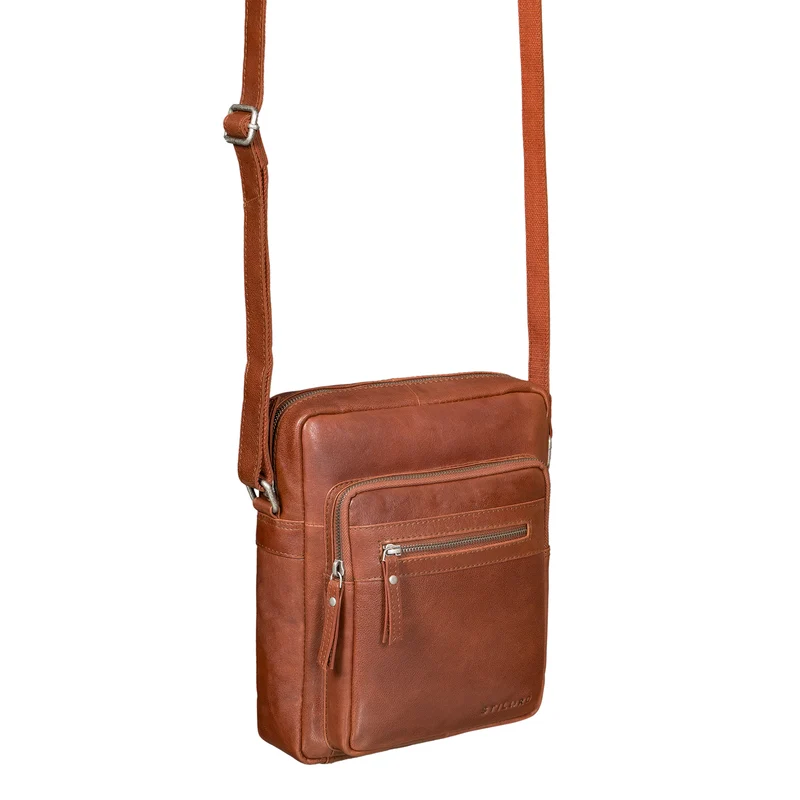 "Ringo" Leder Umhängetasche Herren Schultertasche