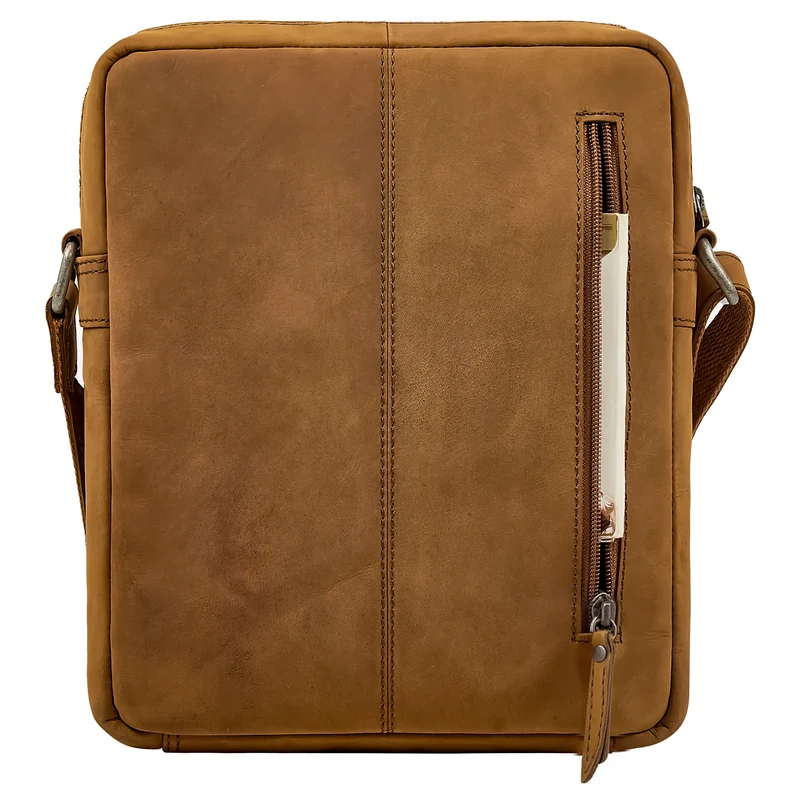 "Ringo" Leder Umhängetasche Herren Schultertasche