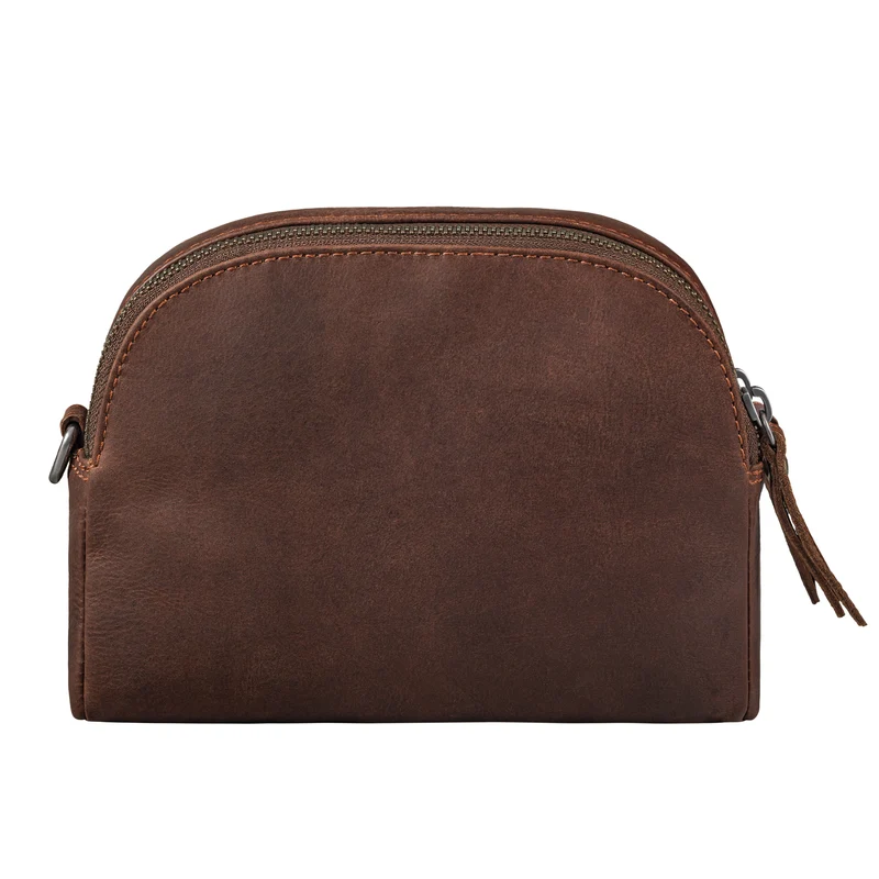 "Mikasa" Kleine Umhängetasche Damen Leder Elegante Crossbody Bag