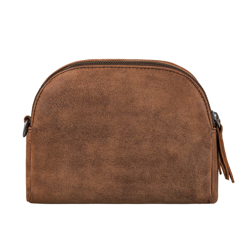 "Mikasa" Kleine Umhängetasche Damen Leder Elegante Crossbody Bag