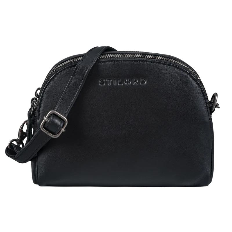 "Mikasa" Kleine Umhängetasche Damen Leder Elegante Crossbody Bag