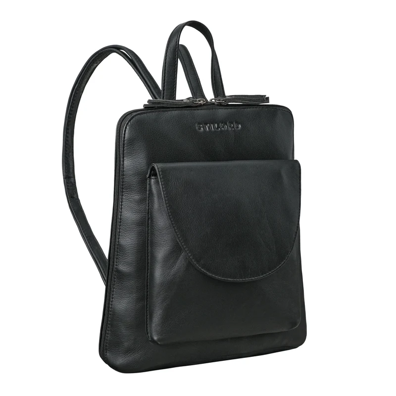 "Bernice" Eleganter Rucksack Damen Leder Tagesrucksack