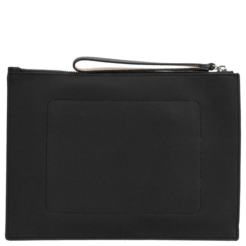 Lacoste Anna - Clutch 28 cm (noir krema)