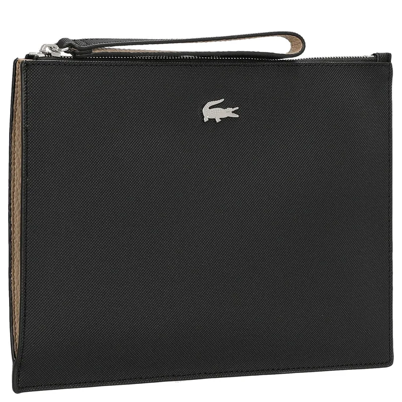 Lacoste Anna - Clutch 28 cm (noir krema)