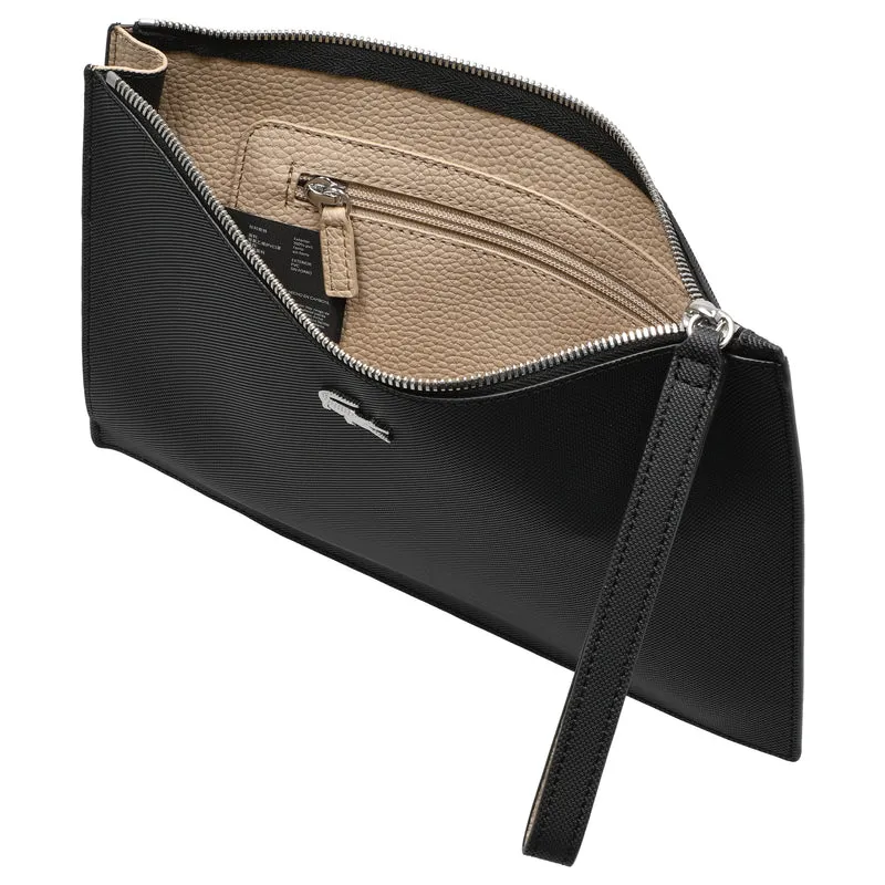 Lacoste Anna - Clutch 28 cm (noir krema)