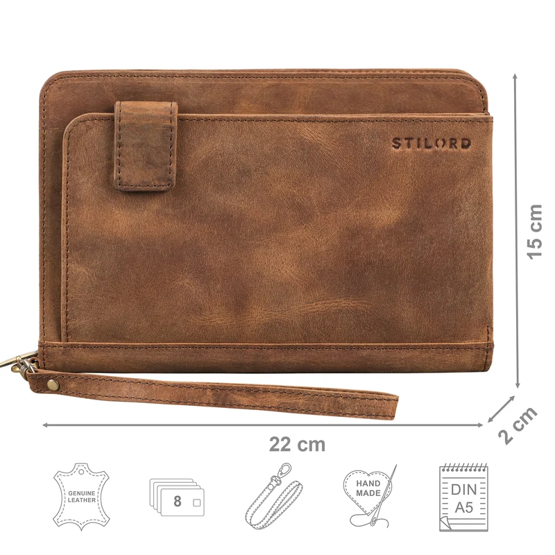 "Momo" Kleiner Organizer Leder DIN A6