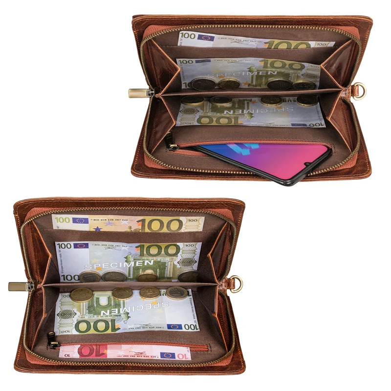 "Momo" Kleiner Organizer Leder DIN A6