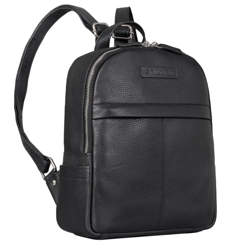 "Klara" Raffinierter Rucksack Damen Leder Klein