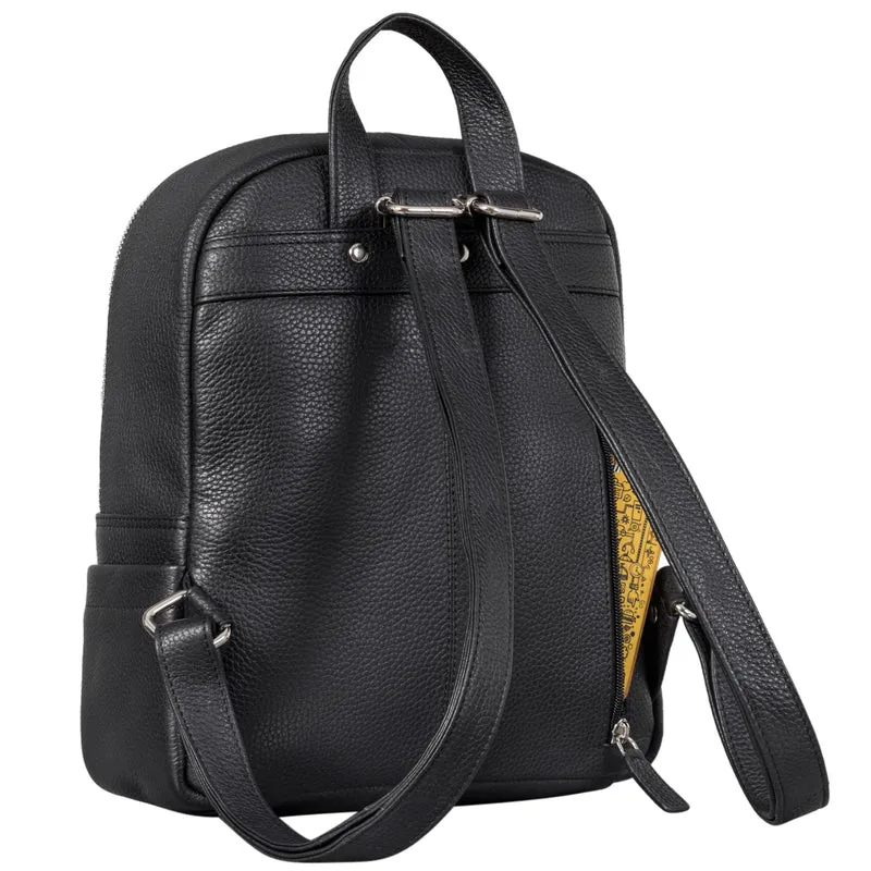 "Klara" Raffinierter Rucksack Damen Leder Klein