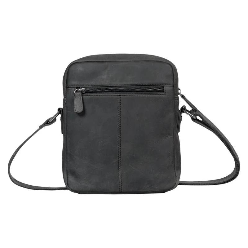"Tobias" Kleine Herrenhandtasche Leder