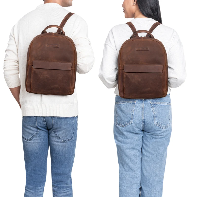 "Adelin" Modischer Rucksack Damen Leder