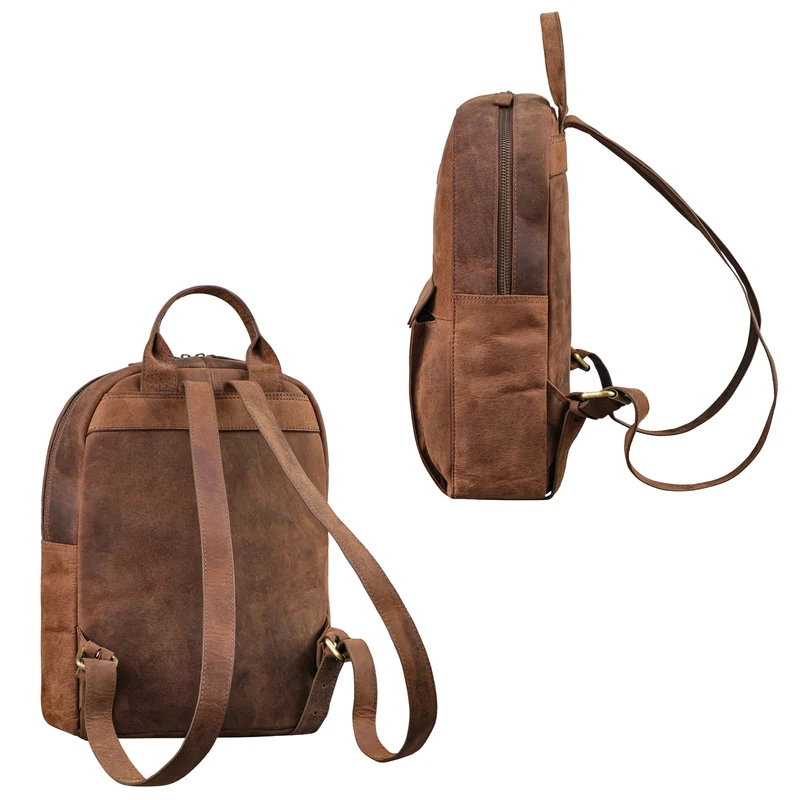 "Adelin" Modischer Rucksack Damen Leder
