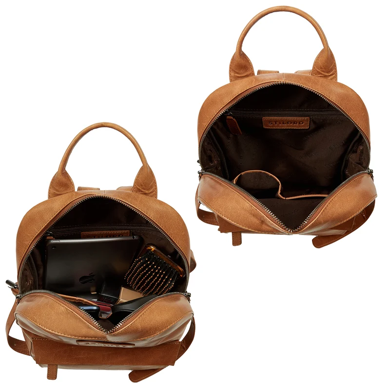 "Adelin" Modischer Rucksack Damen Leder