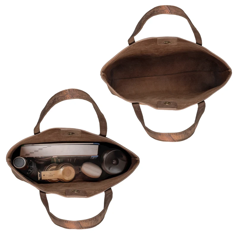 "Carlotta" Leder Shopper Tasche Damen Groß