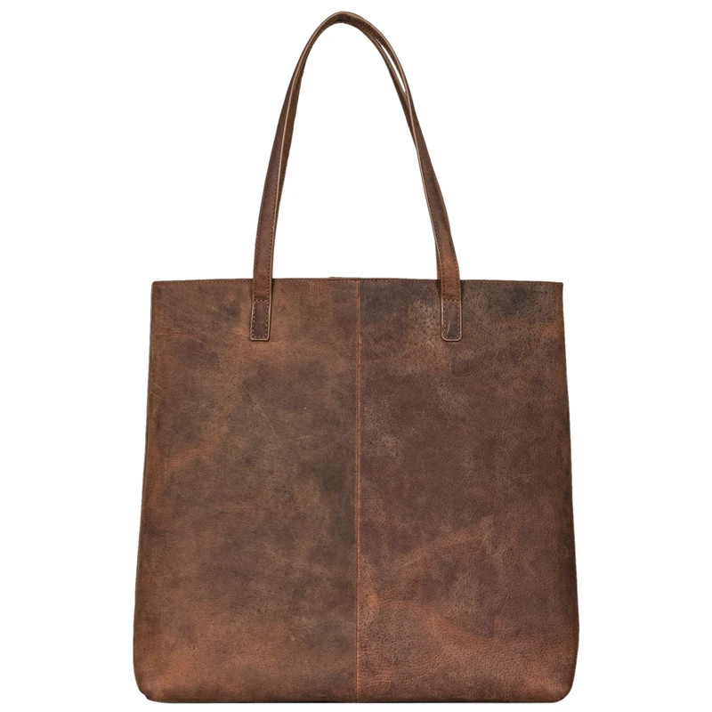 "Carlotta" Leder Shopper Tasche Damen Groß
